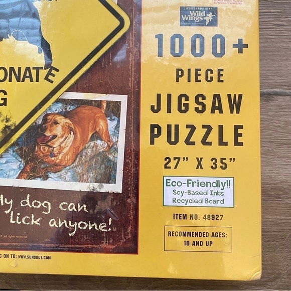 John Aldrich Dogs Rule 1000 Piece Jigsaw Puzzle NEW - Picture 3 of 6